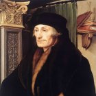 Erasmo de Rotterdam por Hans Holbein el Joven