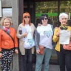 La mañana de este 19 de septiembre, una delegación española del Frente Feminista Internacional exigió el fin de la hormonación y mutilación trans de menores al ministro de Sanidad en funciones, José Miñones.