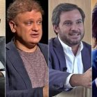 De izquierda a derecha, Juan Manuel de Prada, Miguel Ángel Quintana Paz, Ricardo Calleja y Ricardo Franco.