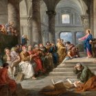 Jesús nos pide ser perfectos, como su Padre. Una petición que esconde más de lo que parece. Imagen: Giovanni Paolo Panini, 'Jesús entre los doctores' (1725). Museo del Prado.