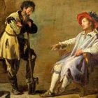 Domenico Fetti, 'Parábola de los trabajadores de la viña' (1622), detalle.