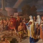 'La era cristiana' (1871) de Joaquín Espalter y Rull (Museo del Prado) muestra el impacto de la predicación cristiana en el mundo pagano.