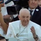Francisco, a su llegada el 5 de agosto a la vigilia con los jóvenes en la JMJ de Lisboa 2023.