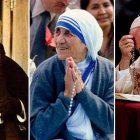 El Padre Pío, la Madre Teresa, Juan Pablo II: tres santos contemporáneos que han sido grandes devotos del Rosario.