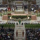 "El gran 'capital' que ha sido puesto en nuestras manos es el amor del Señor, fundamento de nuestra vida y fuerza de nuestro camino", dijo el Papa Francisco en su homilía.