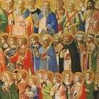El día de Todos los Santos es una Solemnidad en la que la Iglesia celebra juntos la gloria y el honor de todos los que contemplan eternamente el rostro de Dios y se regocijan plenamente en esta visión.