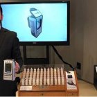 Santiago Portas, del Banco Sabadell, con huchas digitales Done; ya hay unas mil instaladas en España y datos de su recaudación