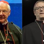 El cardenal Gerhard Müller (izquierda) y el obispo Robert Barron: dos juicios antitéticos sobre un mismo documento vaticano.