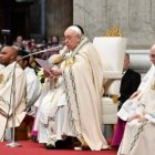 El Papa Francisco presidió la celebración de la misa este 1 de enero de 2024, solemnidad de Santa María Madre de Dios.