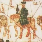 Reyes Magos en el Mapa de Juan de la Cosa, primer mapa en el que se representa América. Museo Naval de Madrid.