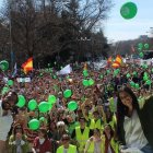 Una escena de la Marcha Sí a la Vida de Madrid en 2023, cada año junta miles de personas