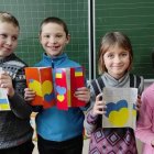 Niños del orfanato de Dowbysz intercambiaron cartas con dibujos con niños españoles a través de Radio María