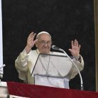 El Papa Francisco resaltó el poder de la Eucaristía en la vida del cristiano durante el rezo del Ángelus en la fiesta del Corpus Christi / Foto: Vatican Media.