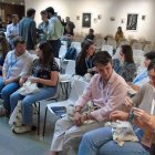 Una charla relajada entre 'influencers' católicos minutos antes de comenzar el primer encuentro de evangelizadores digitales celebrado en Madrid bajo la presidencia del cardenal Cobo.