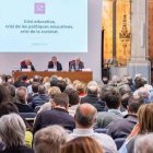 Escena de febrero de 2024 presentando Corriente Social Cristiana en Barcelona