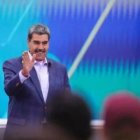 Nicolás Maduro, autoproclamado presidente de Venezuela, durante el anuncio del adelanto de la Navidad para el 1 de octubre en el país.