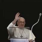 Francisco, durante el rezo del Ángelus / Vatican Media