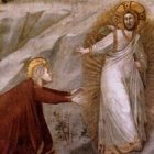 Jesús le dice: - "Suéltame, que todavía no he subido al Padre.