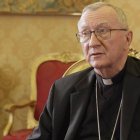 El cardenal Pietro Parolin, secretario de Estado vaticano y firmante del acuerdo secreto de la Santa Sede con el gobierno de Pekín, que debe renovarse en breve. Foto: Captura RAI.