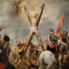 San Andrés crucificado. Bartolomé Murillo.