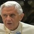 Bendición tras la audiencia.