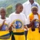 Unas niñas de Infancia Misionera