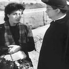 Aldo Fabrizi y Anna Magnani en Roma, ciudad abierta.