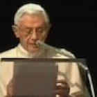 Benedicto XVI, este domigo.