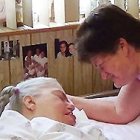 Edwarda, cuidada por su madre durante 38 años.