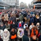 Miles de personas en la Misa de las Familias