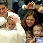 Francisco saluda a familias de las CVX - Comunidades de Vida Cristiana