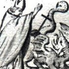 San Domiciano y el dragón.