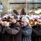 Se esperan decenas de miles de personas para venerar los restos del Padre Pío y el Padre Leopoldo.