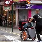 La llegada al destino final: una muestra de fe de una familia entregada a la sonrisa de Hugo.