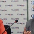 Amaya Azcona, de Red Madre, y Benigno Blanco, de Foro de la Familia, presentando una batería de ideas profamilia para los partidos hace unos meses... el PP no ha utilizado casi ninguna