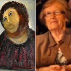 Cecilia Giménez, en una imagen de 2016, durante una presentación de una ópera sobre los hechos.