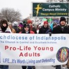 Católicos en la Marcha por la Vida de Washington