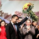 Luidi Di Maio, candidato del Movimiento 5 Estrellas, y ganador de las elecciones
