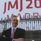 El alcalde en la Plaza de Cibeles