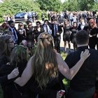 Los funerales, un momento muy duro para toda Noruega.