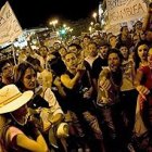 Brutal intimidación contra los peregrinos.