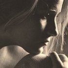 Una mujer muy desolada