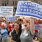 Los católicos, en la calle contra Obama.