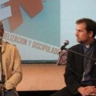 Josué Fonseca, Miguel Horacio, Mons. Novell y Tote Barreda