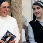 Caram, a la iglesia, y Forcades, a la derecha, están volcadas en activismo político y sobreexposición mediática