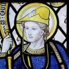 Vidriera de la catedral de Perth.