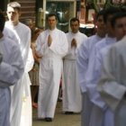 Seminaristas de Toledo en una procesión de Corpus - es la tercera diócesis con más seminaristas