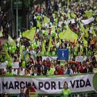 Manifestación pro-vida en la Ciudad de México
