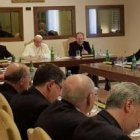 El Papa acudió a la reunión preparatoria del Sínodo sobre los jóvenes de noviembre