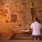 En un retiro espiritual es fundamental el silencio. Foto: reportaje TF2.